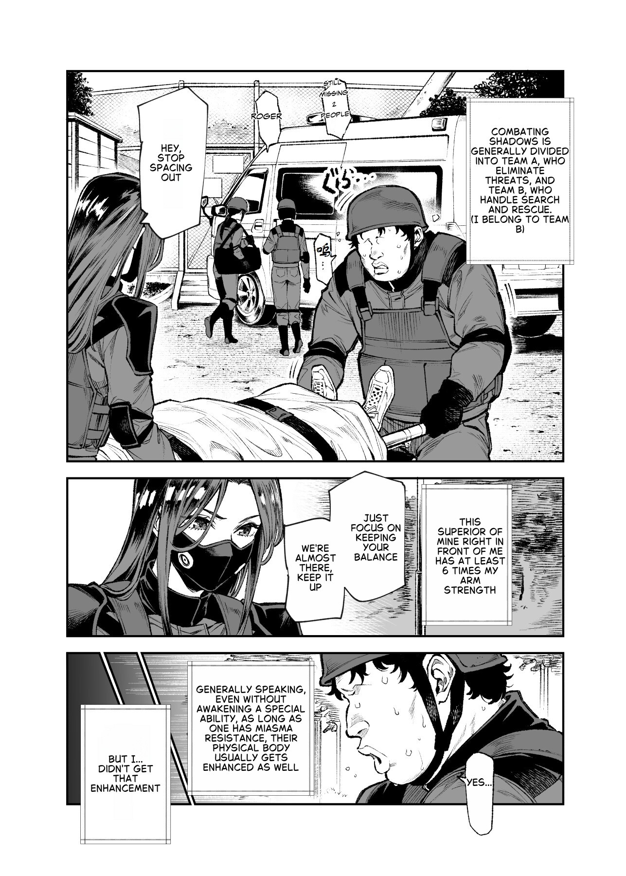 Hentai Manga Comic-Daily Life of a Low-Ranking Male Staff Member in the Anti-Shadow Special Forces EX1-Read-31